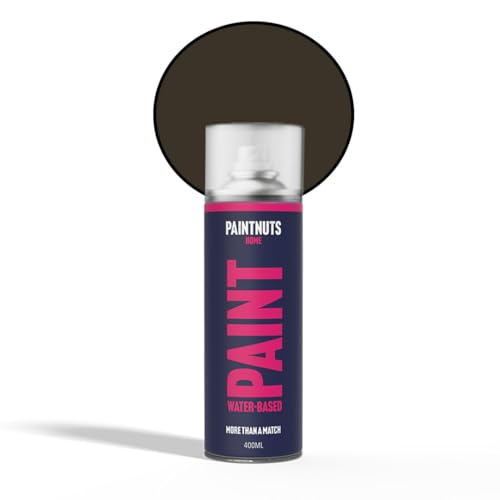 PaintNuts Water Based Multi-Surface Paint - RAL-6022 - OLIVE DRAB Satin 400ml Spray Can