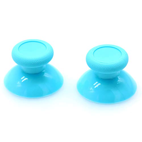 Image of Deal4GO 2-Pack OEM Thumbsticks Concave Analog Replacement for Xbox one Controller Analogue Joystick Grips (Pale Blue)
