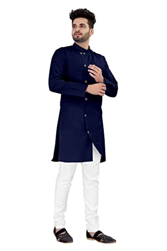 Image of Kurta pyjama for Mens In cross patten and classis colours