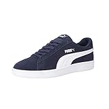 PUMA Unisex Smash V2 Baskets, Peacoat Puma Weiß, 39 EU