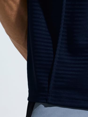 Image of Men's Pintuck T-Shirt with Multi Reflector Logo Print