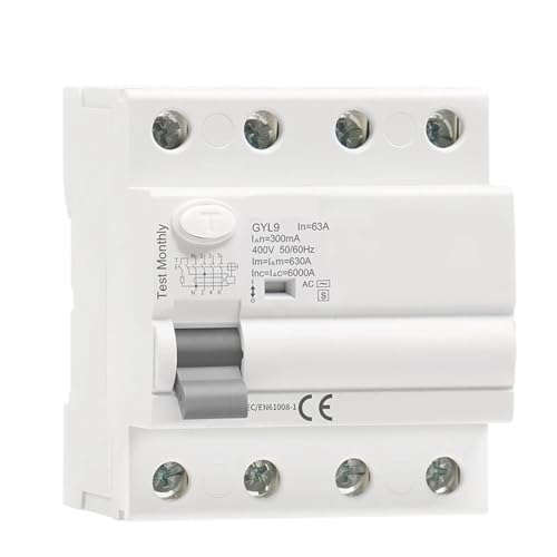 Disjoncteur électromagnétique AC-S 2P 40A 100mA GYL9 de type retard - 5