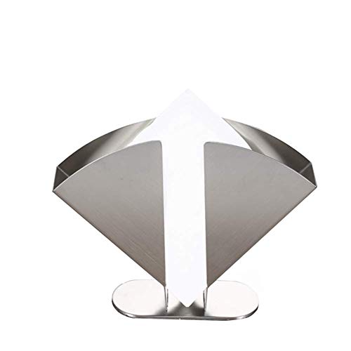 Napkin Holder, Modern Napkin Holder Made of Stainless Steel for Restaurant, Restaurant, Family, Club And Bar, Fan-Shaped Paper Towel Holder