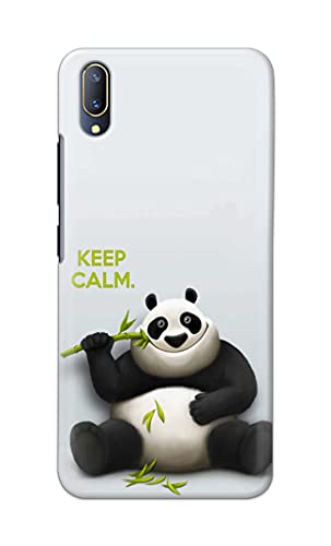 Image of PRINTFIDAA� Printed Hard Back Cover Case for Vivo V11 Pro Back Cover (Cartoon Panda) -2808