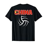 China Volleyball Fans Jersey - Chinese Flag Sport Lovers T-Shirt