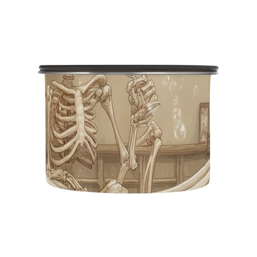 Contenedor Hermético de Almacenaje para Café 500ml Acero