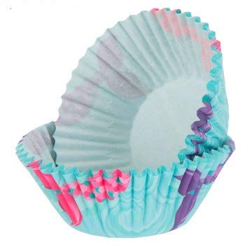 Mermaid Tail Baking Cups Birthday Party Supplies
