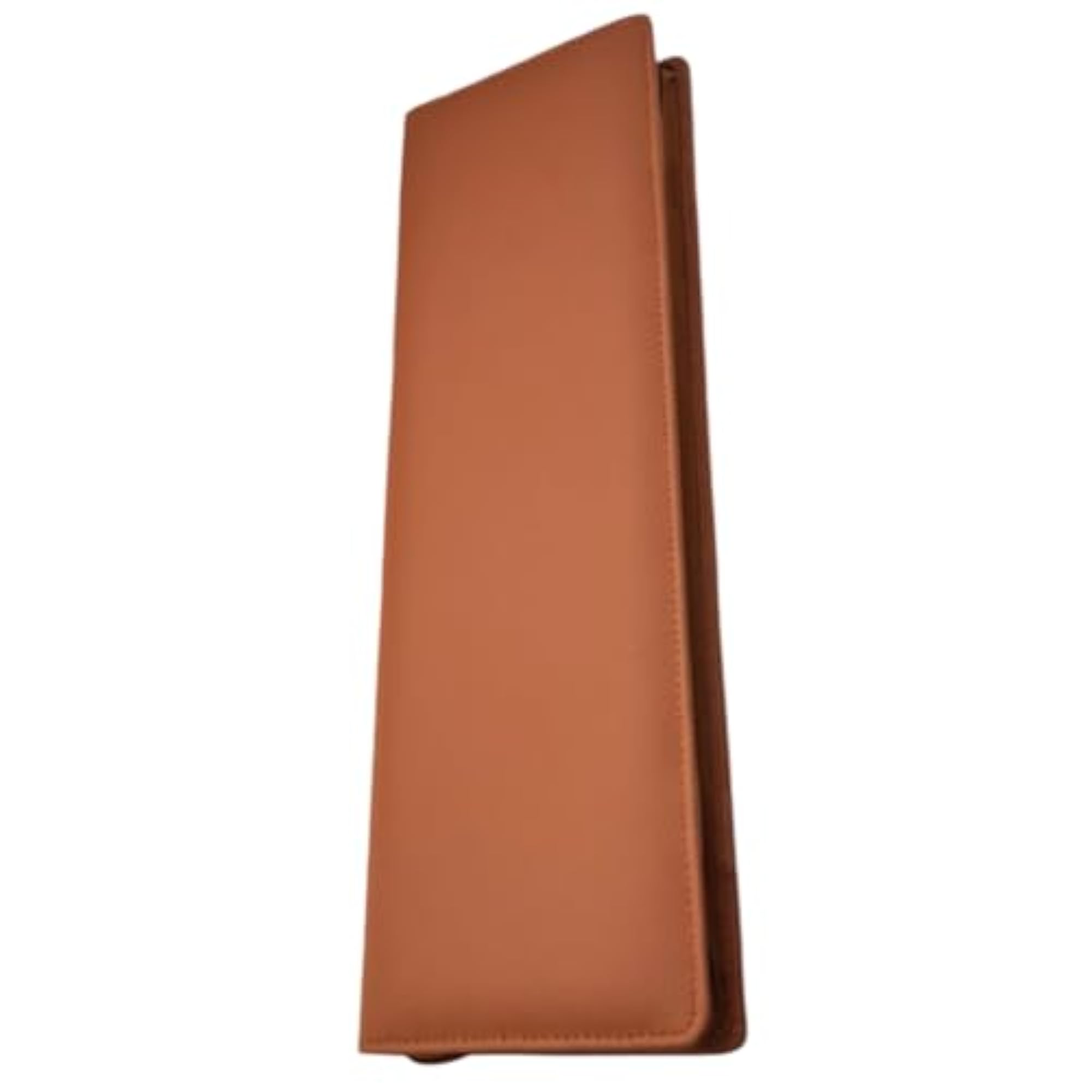 Premium PU Leather Men's Formal Tie Case with Zip Closure