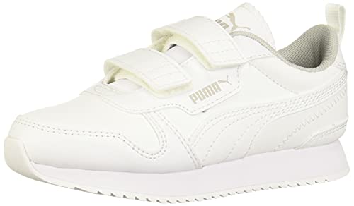 PUMA Unisex-Kid's Carson 2 Hook and Loop Sneaker, indigobunting-White, 11.5 M US Little Kid