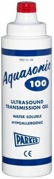 Ultrasound Gel Aquasonic 100 Transmission 8.82ozmL. (8.5 onzas) Botella para apretar, 01-08 (12)