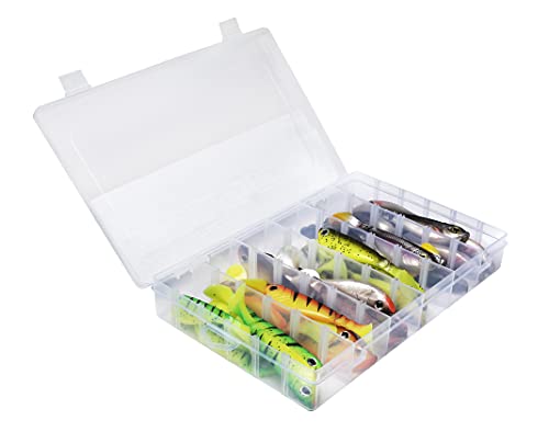 Berkley Pulse Shad Mixbox Boîte de Leurres Souples plusieurs Couleurs pour la Pêche des Carnassiers en Eau Douce… - Image 3