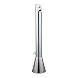 García Pou 158.77 Aschenbecher Edelstahl, Durchmesser 22.5 x 110 cm, 1 Stück, silber