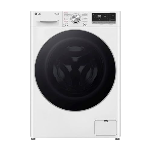 LG F4WR7031 Frontlader-Waschmaschine 13 kg, Klasse A -20%, 1.360 U./Min., 61.5x60x85 cm, TurboWash 360 in 39 Minuten, Allergy Care, Steam, Wi-Fi, Digitales Touchdisplay, Weiß