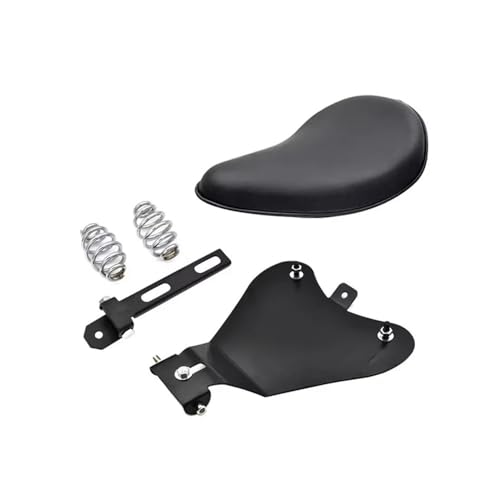 Coussin de siège épais moto passager arrière amorti par ressorts en acier