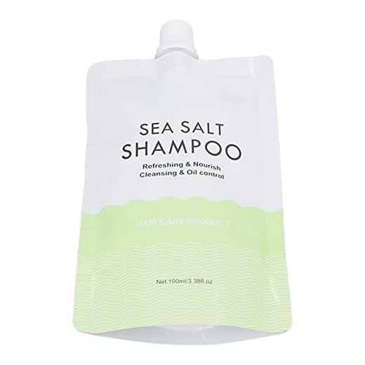 Champú Exfoliante de Sal Marina, Exfoliante Natural para el Cuero Cabelludo Exfoliante para el Cuero Cabelludo, Limpieza con Control de Aceite, Exfoliante Nutritivo para el Cuero Cabelludo, Cuidado de