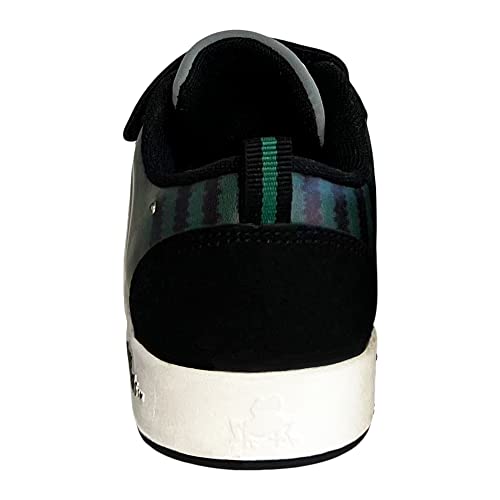 Bobbi-Toads Michigan State University Lighted Sneaker with Adjustable Strap Child Shoes & Mascot Sparty (Toddler/Little Kid) Green and Black4