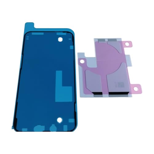 Châssis intermédiaire iPhone 13 Pro Max bleu avec boutons nappe et autocollant