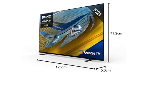 Sony XR-55A80J BRAVIA 139cm (55 Zoll) Fernseher (OLED, 4K Ultra HD (UHD), High Dynamic Range (HDR), Google TV, Smart TV, 2021 Modell), Schwarz Sony XR-55A80J BRAVIA 139cm (55 Zoll) Fernseher (OLED, 4K Ultra HD (UHD), High Dynamic Range (HDR), Google TV, Smart TV, 2021 Modell), Schwarz