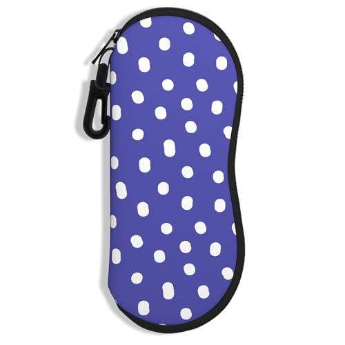 Image of Sunglasses Soft Case, Ultra Light Portable Neoprene Zipper Glasses Case for Men Women