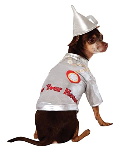 Wizard of oz Pet Costume, Medium, Tin Man