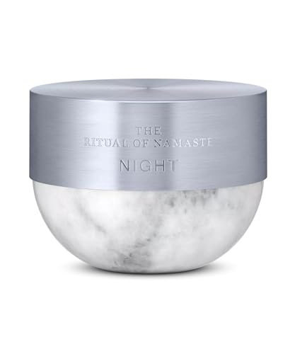 RITUALS The Ritual of Namaste - HYDRATE - Crema hidratante facial de noche, cuidado facial regenerador con complejo activador hialurónico, gel crema con ácido hialurónico - 50 ml