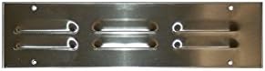 SUNSTONE Vent-S 15-Inch by 4-1/2-Inch Stainless Steel Venting Panel