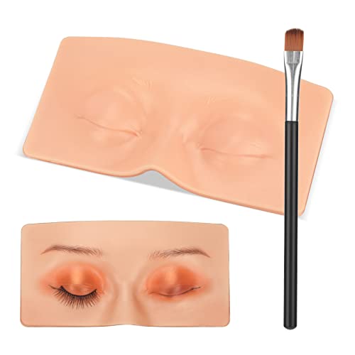 Tableau d'entraînement maquillage silicone yeux et visage type 2