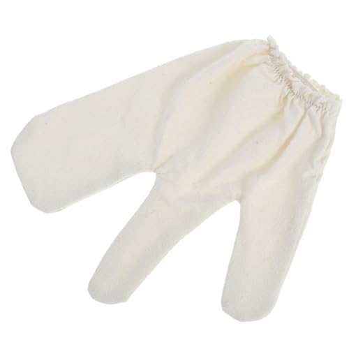 SOIMISS Exfoliant Pour Corps Soie Brute De Massage Pour Bain à Deux Doigts Et Hommes