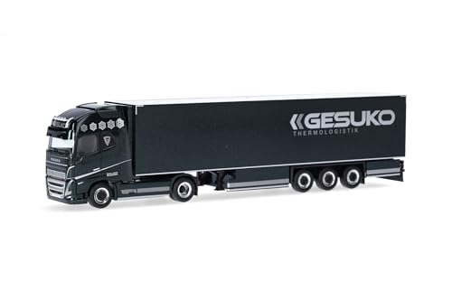 Camion Volvo FH 16 herpa GESUKO, modèle miniature 1:87 frigorifique pour vitrine de collection