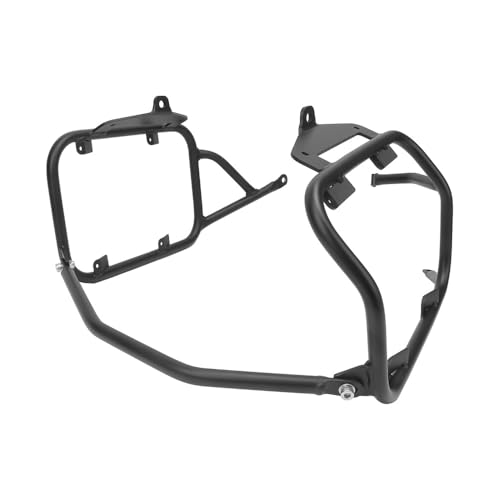 Support bagages moto pour DS625X avec fixation rétractable noir