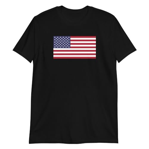 USA Flag Short-Sleeve Unisex T-Shirt