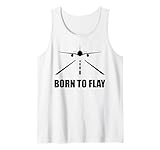 Photo Gallery aeroplano pilota di aviazione born to fly canotta Photo Gallery aeroplano pilota di aviazione born to fly canotta