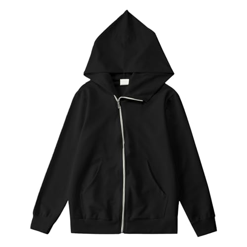 Men Jackets Hooded Fashion Wizard Cape with Diagonal Zipper Cardigan - image 3