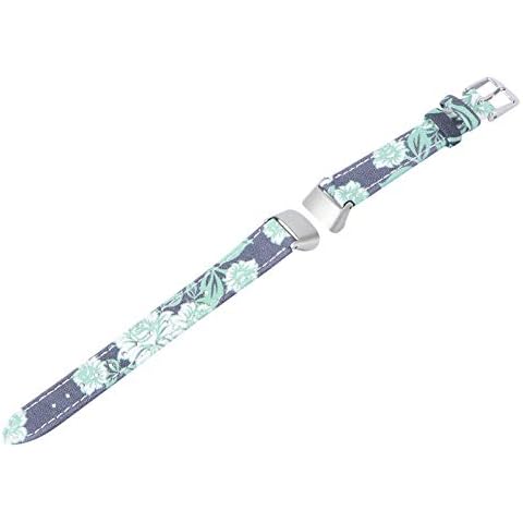 Hemobllo Floral Leather Watch Band for Women Cover
