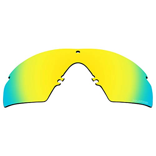 Image of Alphax Polarized Replacement Lenses for Oakley Si M Frame 3.0 OO9146 Sunglasses - Glare Reduction | Precision Cutting