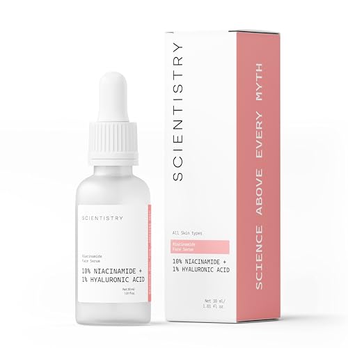 Niacinamide Face Serum, 10% Niacinamide, 1% Hyaluronic Acid, 30ml