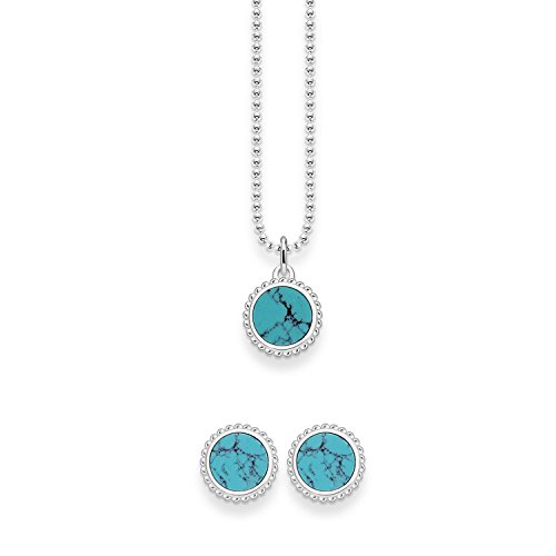 Preisvergleich Produktbild Thomas Sabo Damen-Schmuck-Sets Silber_vergoldet SET0525-404-17-L45v