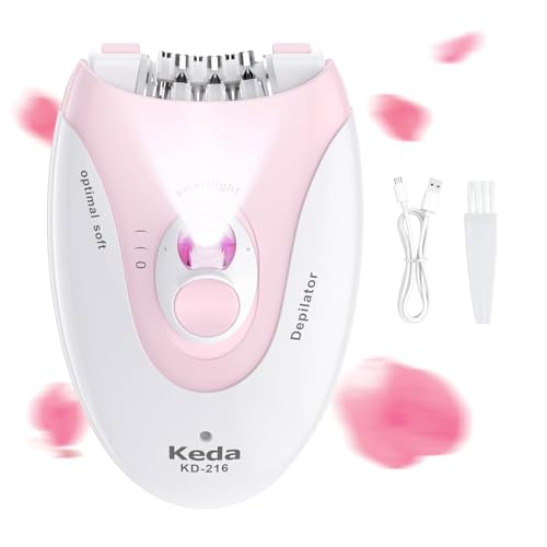 GlossLuxe Epilator for Women, 2 Speeds Epilators Hair Removal for