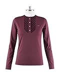 animo jacket damen grau Animo Turniershirt Animo Damen Turniershirt Polo Shirt Birad Langarm Weiss Swarovski (D36/I42)