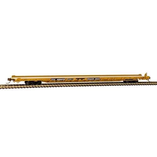 Atlas N Scale ACF 89' F89-J Flatcar/Mid-End Hitches Trailer-Train/TTX #601127