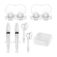 1 Satz Nippelkorrektor, Nippel-Saugnapf-Werkzeug, Silikon-Nippelformer, Umgekehrter Nippel-Saugnapf, Geeignet Zum Herausziehen Flacher Brustwarzen