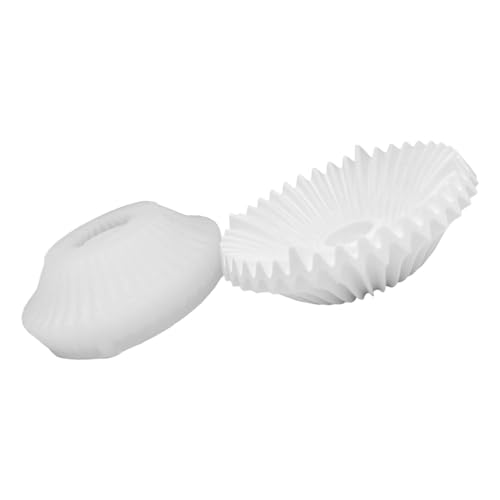 Molde de silicona para placa a rayas para hornear candelabros, resistencia a la temperatura, fácil de desmoldar, moldes de resina para platos