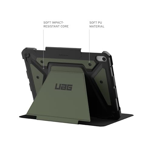 Image of Urban Armor Gear UAG iPad Air 11 inch Case, Metropolis SE Rugged Protection Case Designed for iPad Air 11 inch (6th /7th Gen, M2 (2024) /M3 (2025) Also Fits Air 10.9 inch 5th Gen (Adjustable Stand & Pencil Holder