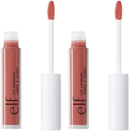 e.l.f. Lip Lacquer Moisturizing, Shiny, Non-Sticky, Long Lasting,...