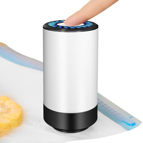 Vacuum Storage Electric Air Pump, Compression Bags Pump, Reusable USB-Powered Solution for Home Use,...