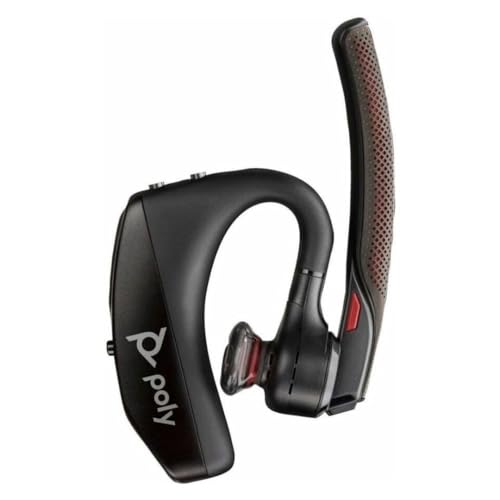 Plantronics by Poly Voyager 5200 UC Wireless Headset & Charging Case - Single-Ear Bluetooth Headset w/Noise-Canceling Mic - Connect Mobile/Mac/PC via Bluetooth - Works w/Teams, Zoom - (206110-102) by Plantronics - Image 2