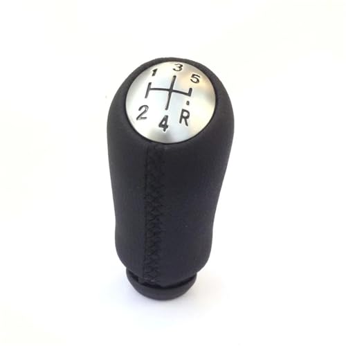 Car Interior Gear Shift Knob 5 Speed Fit Fits for Renault Clio III 2005-2009 Kangoo 2009 Scenic II 2003 2004-2006 Car Gear Shifting Stick(Matte-Black)