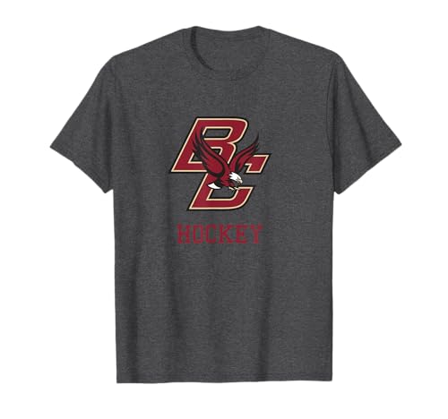 Boston College Hockey Dark Heather | BC Eagles T-Shirt