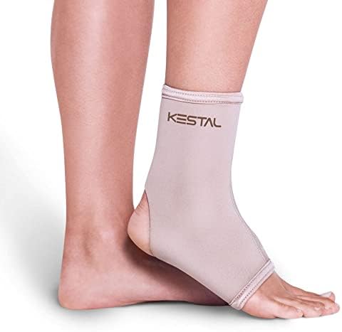 Kestal Tornozeleira Longa Bege M