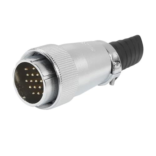 Conector Macho WS32 19 Núcleos Plata